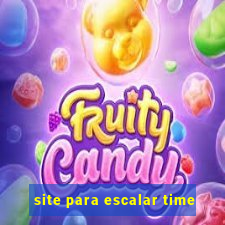 site para escalar time